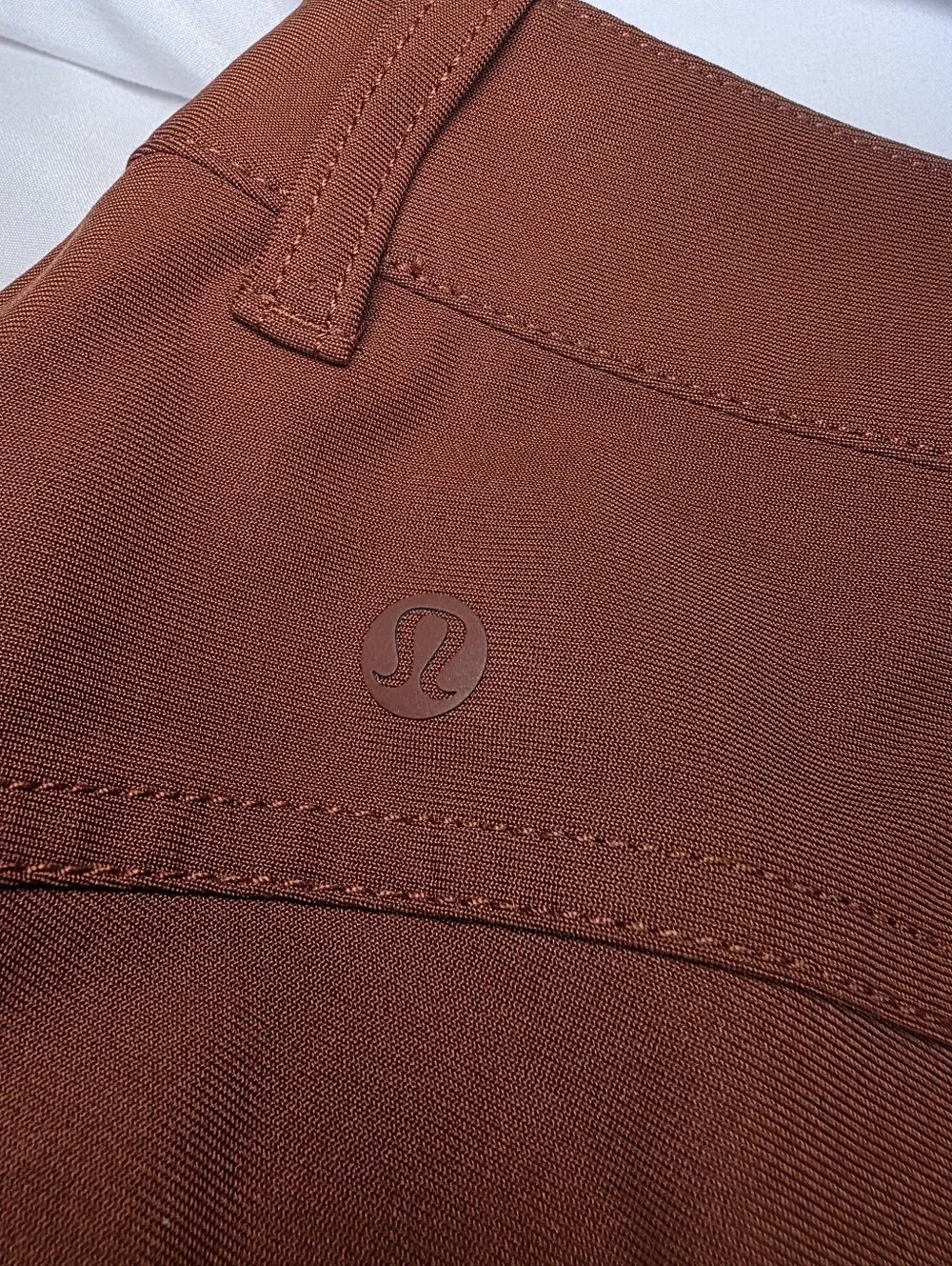 lululemon athletica Womens Burnt Orange Office Utility Skinny Pants Size 4